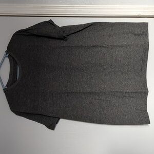 Gray Striped T-Shirt XL